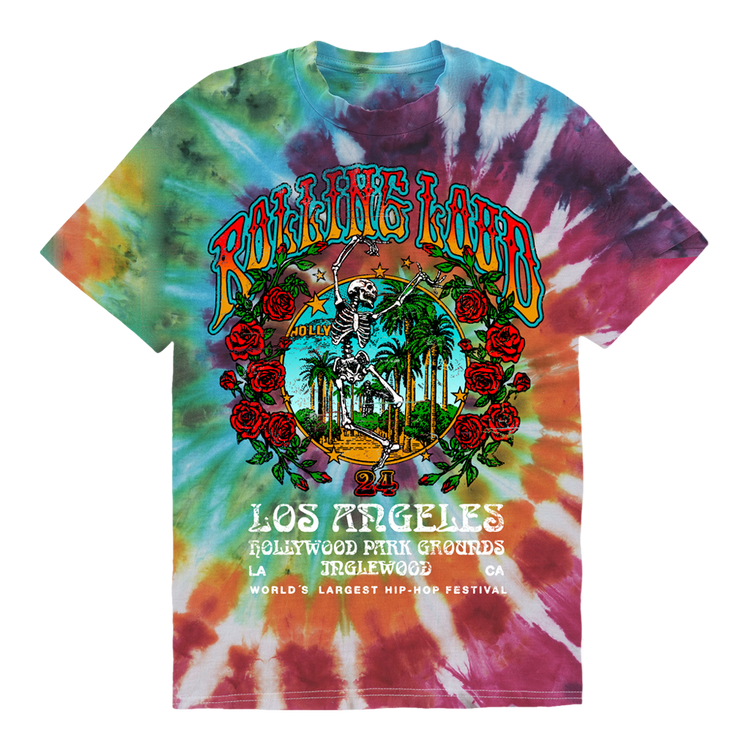 RL LA 24 Sunshine State. Tiedye Tee