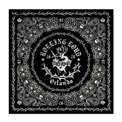 Sacred Heart Orlando 26 Black Bandana