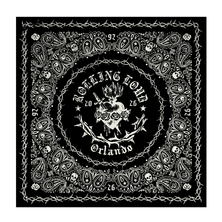 Sacred Heart Orlando 26 Black Bandana