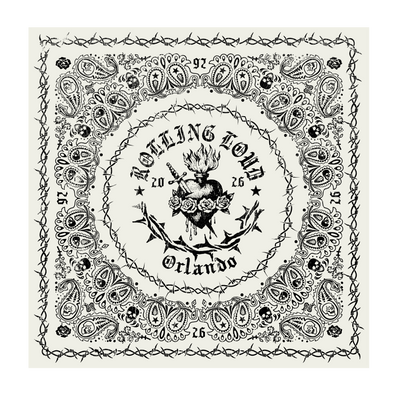 Sacred Heart Orlando 26 White Bandana