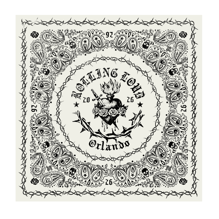 Sacred Heart Orlando 26 White Bandana