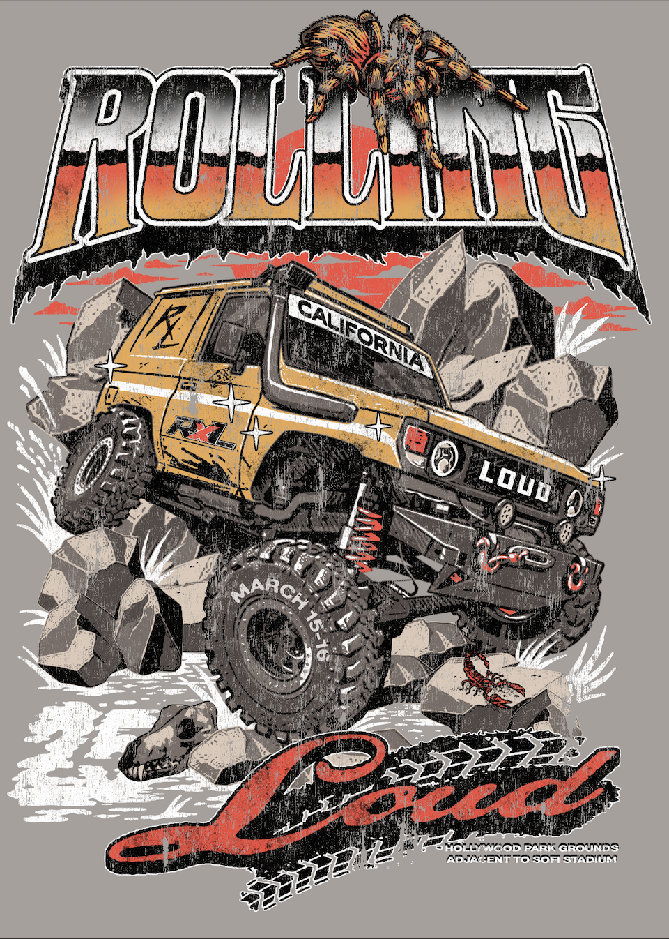 RL LA 25 All Terrain White Flag