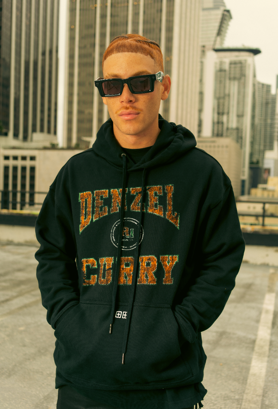KSUBI x Denzel Curry x Rolling Loud Black Hoodie | Rolling Loud KSUBI x Denzel Curry x Rolling Loud Black Hoodie | Rolling Loud