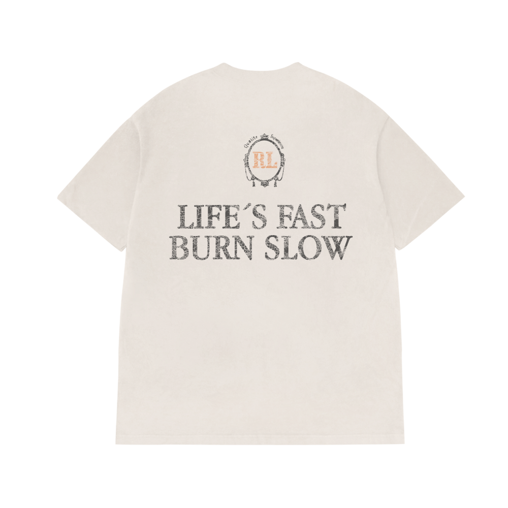 RL X ZIG-ZAG CREAM TEE