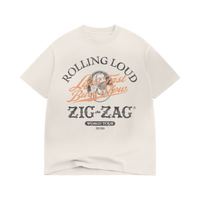 RL X ZIG-ZAG CREAM TEE