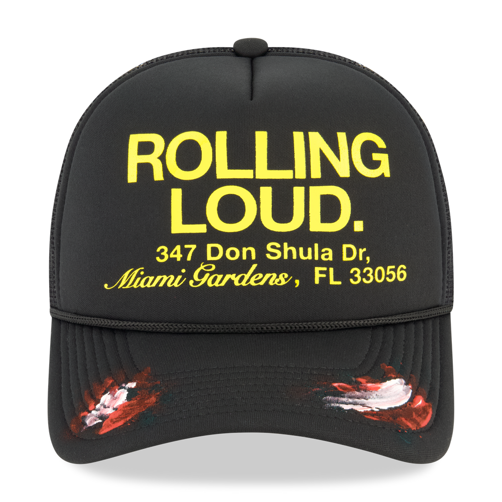 Loud Dept Trucker Hat Black