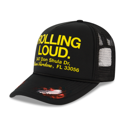 Loud Dept Trucker Hat Black