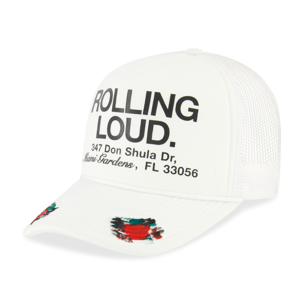 Loud Dept Trucker Hat White