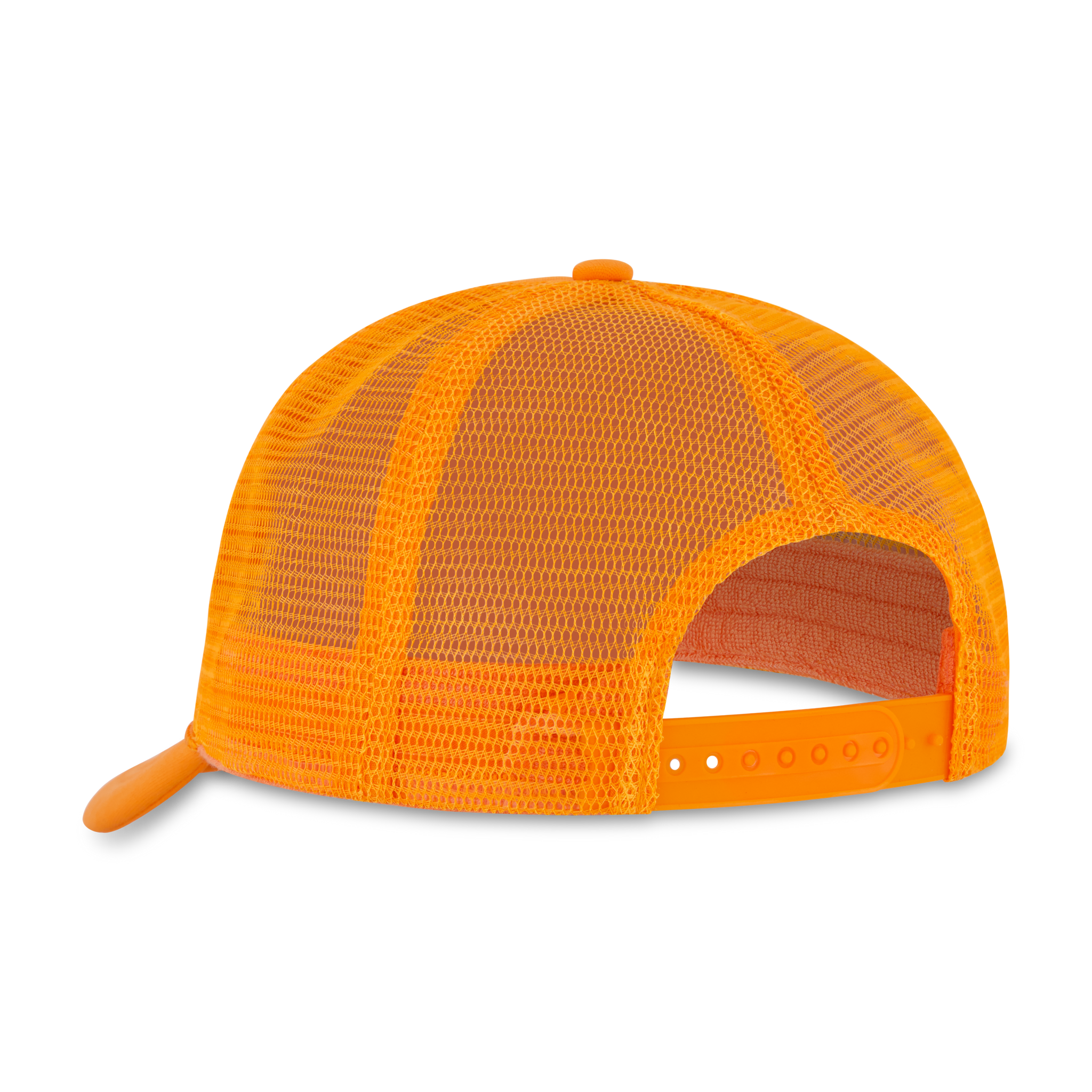 Chenille World Tour Orange Trucker Hat