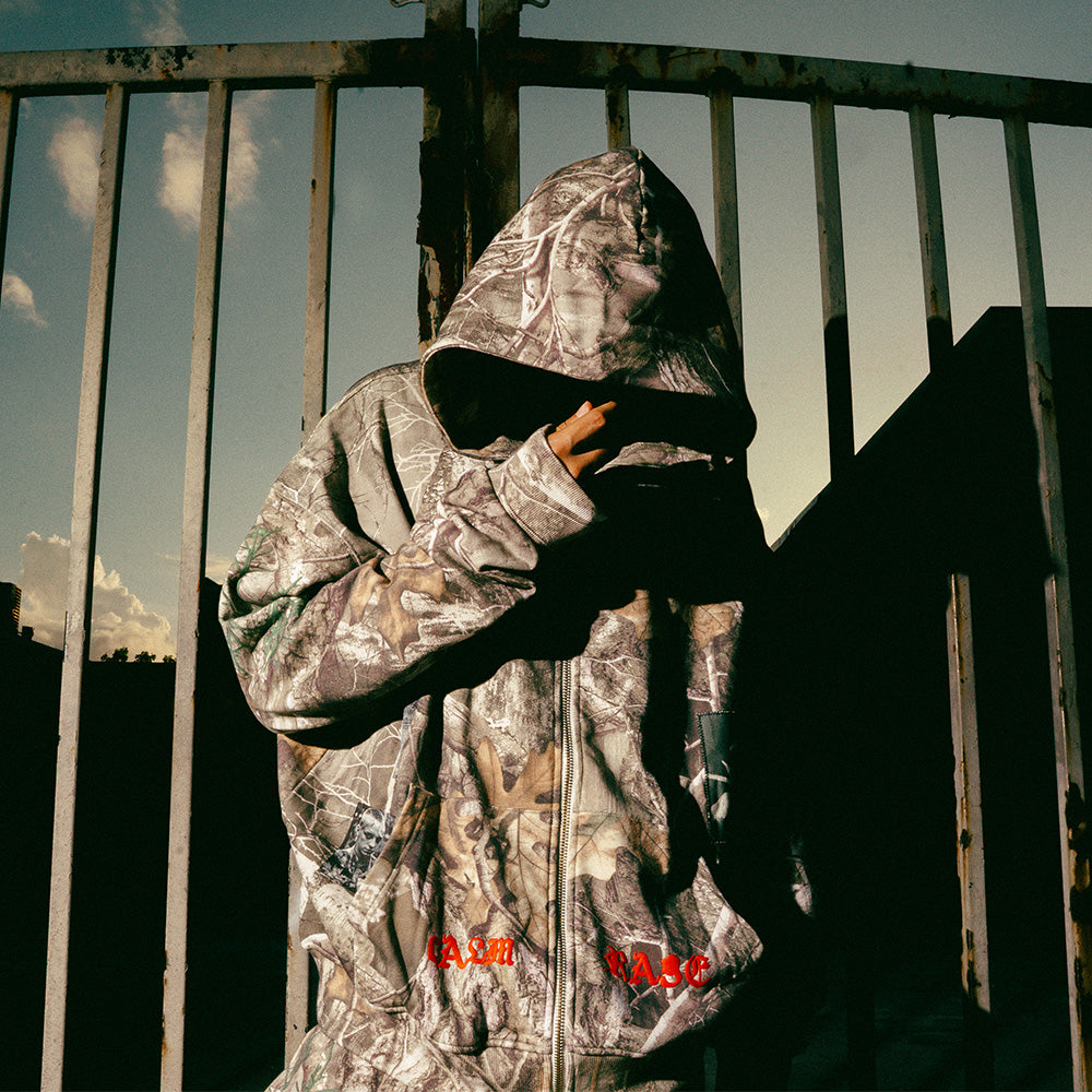 TOURING CREW CAMO ZIP UP