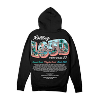 RL Portugal 23 Travel Loud Black Lineup Hoodie