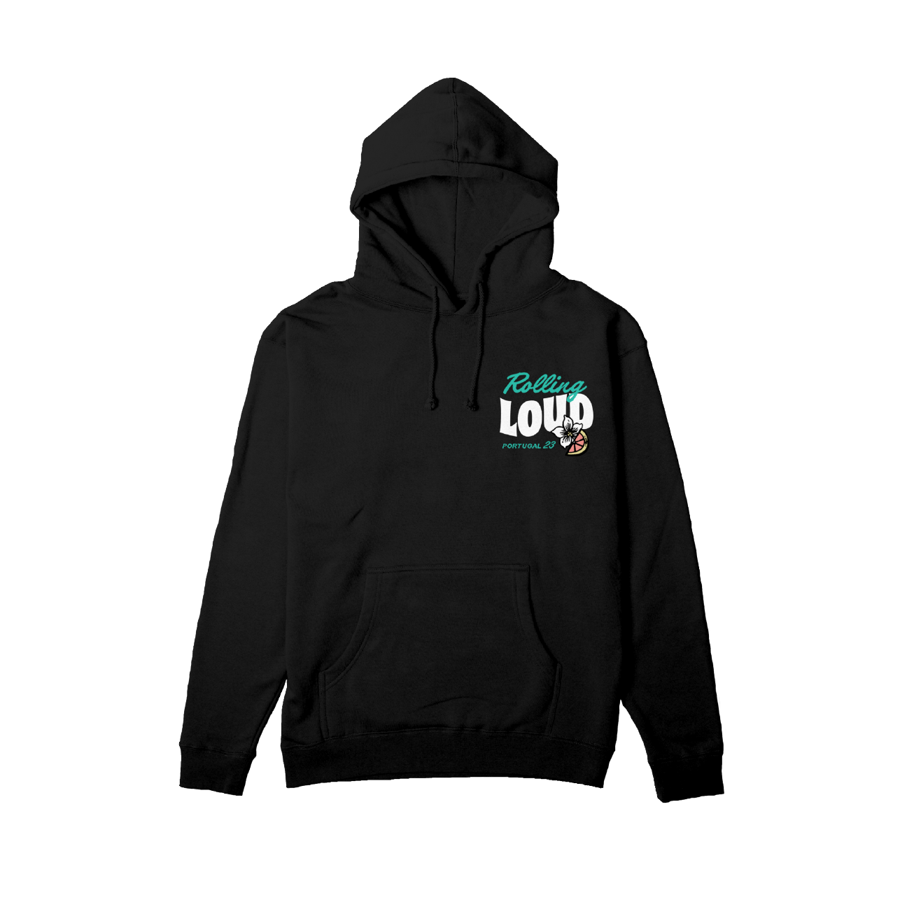 RL Portugal 23 Travel Loud Black Lineup Hoodie