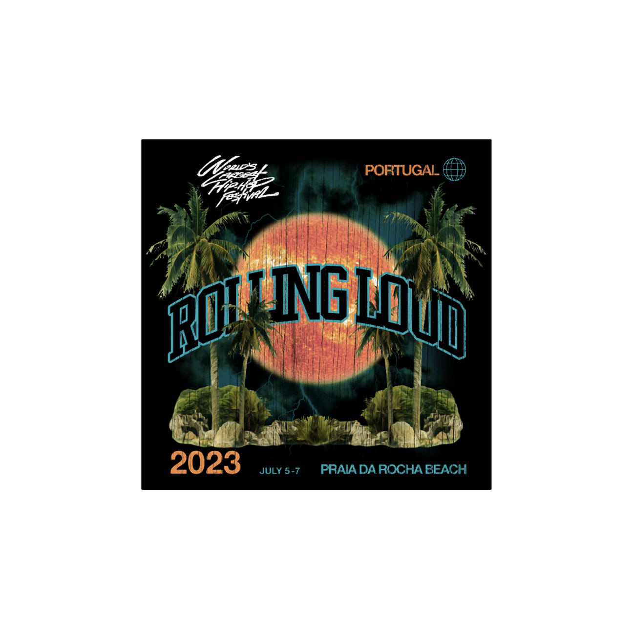 RL Portugal Tropic Thunder Black Bandana