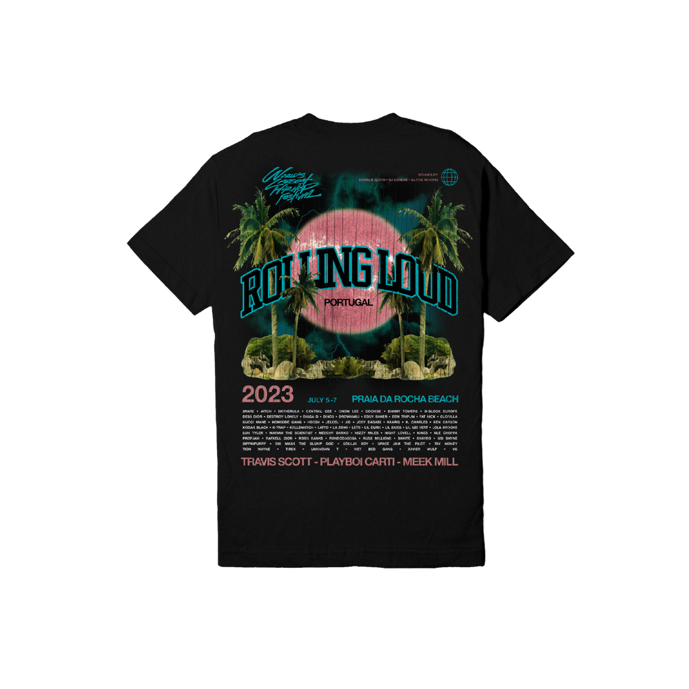 RL Portugal 23 Tropic Thunder Black Lineup Tee