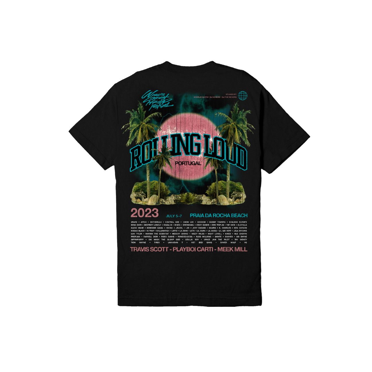 RL Portugal 23 Tropic Thunder Black Lineup Tee