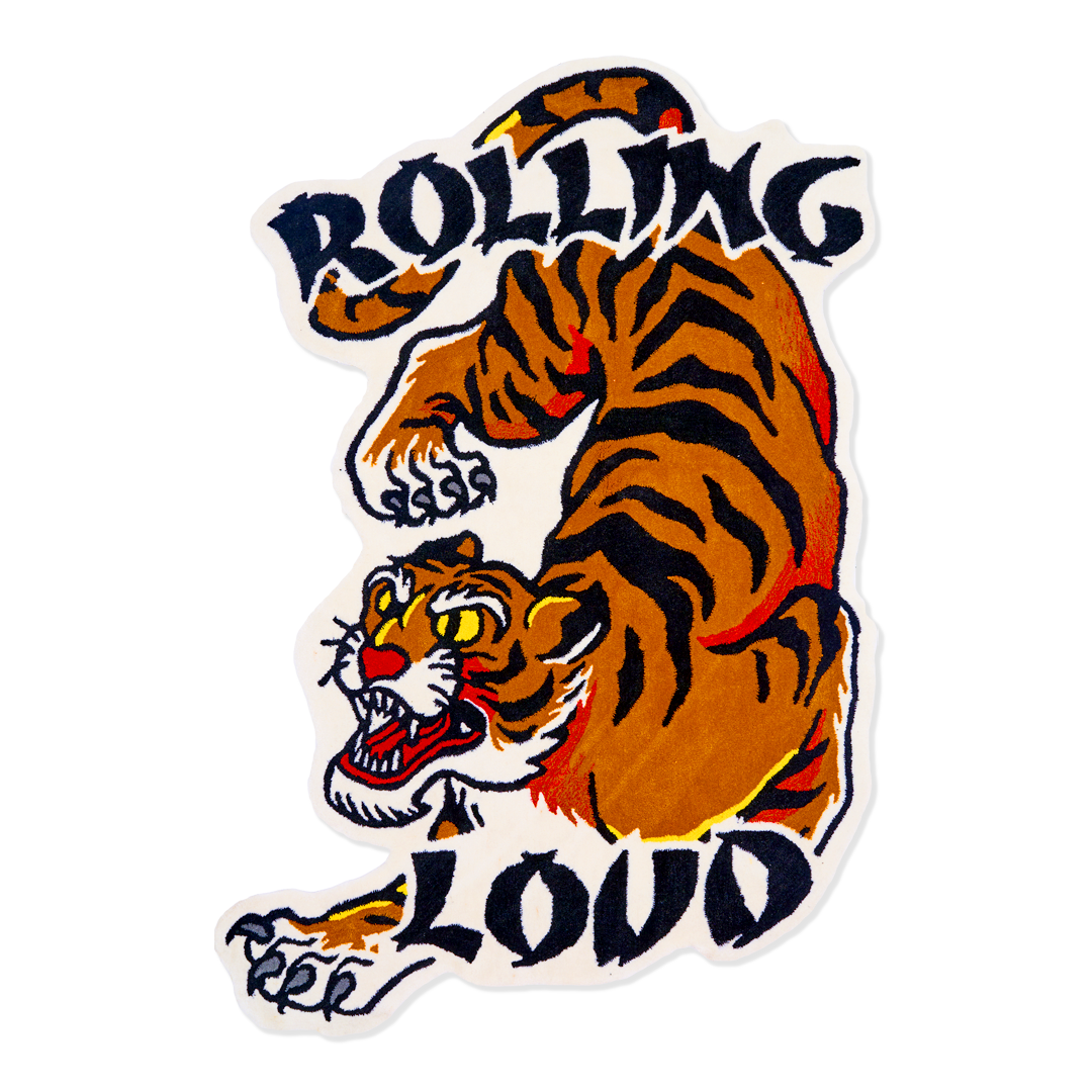 Rolling Loud Tiger Rug