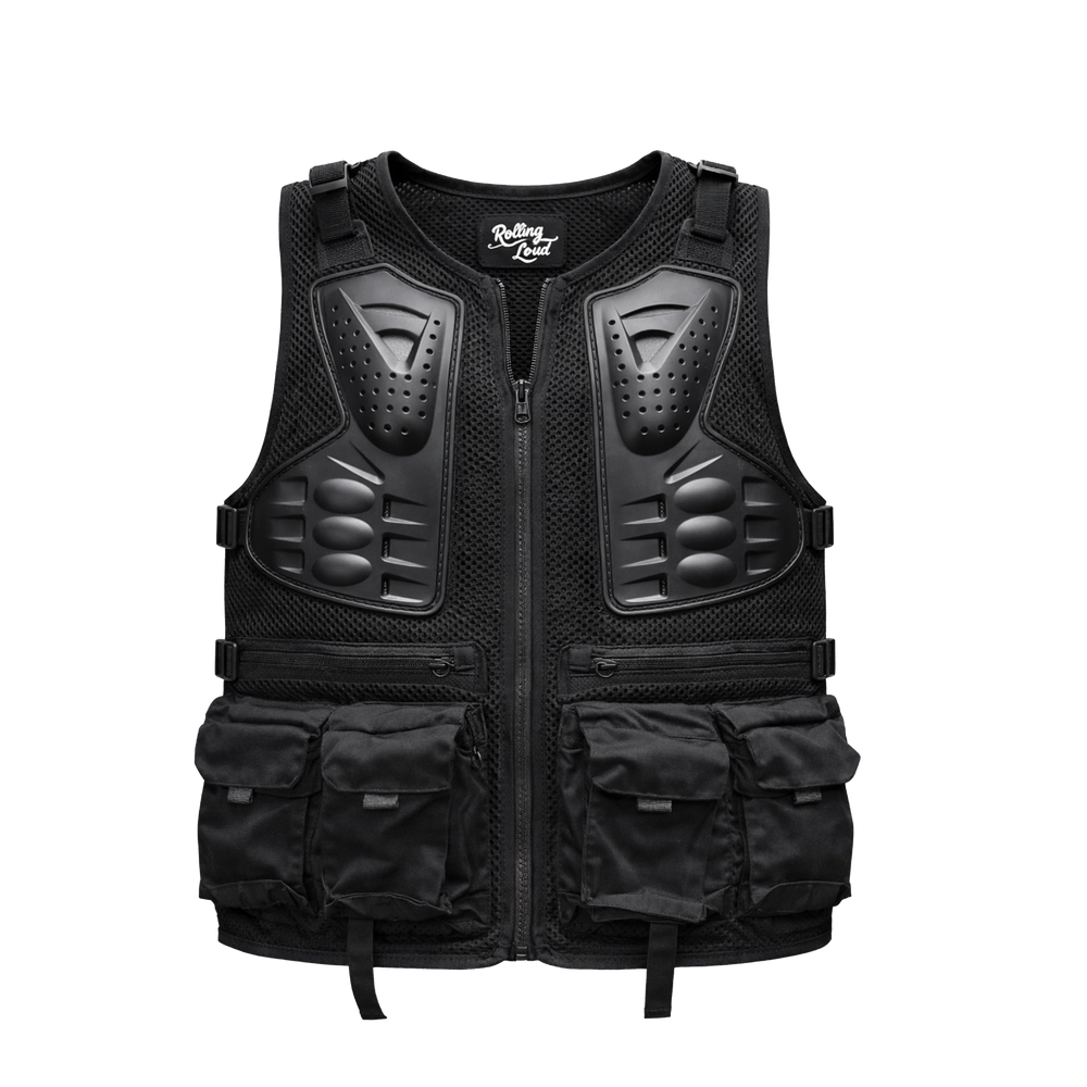 RL Plated Black Tactical Vest