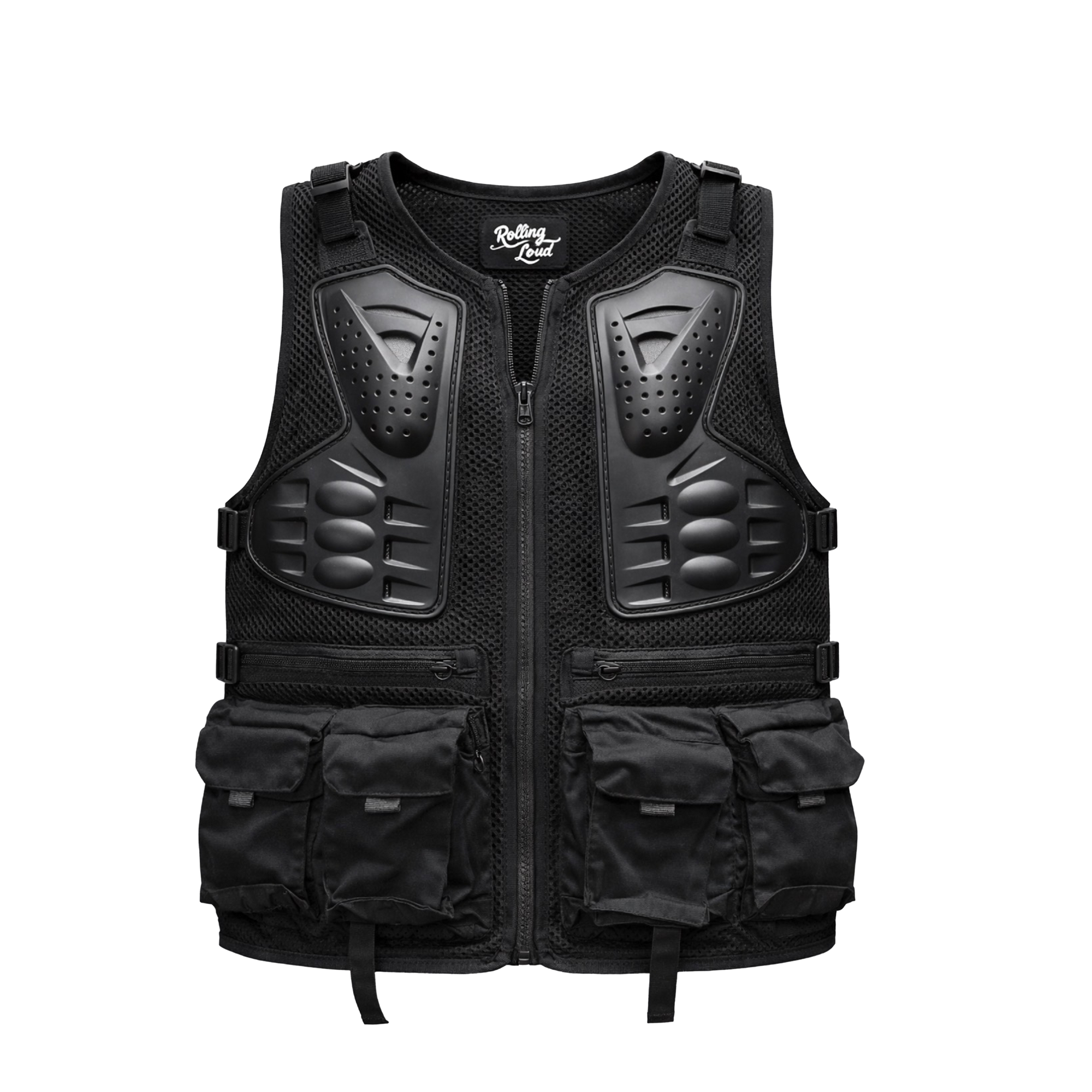 RL Plated Black Tactical Vest