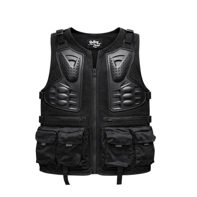 RL Plated Black Tactical Vest
