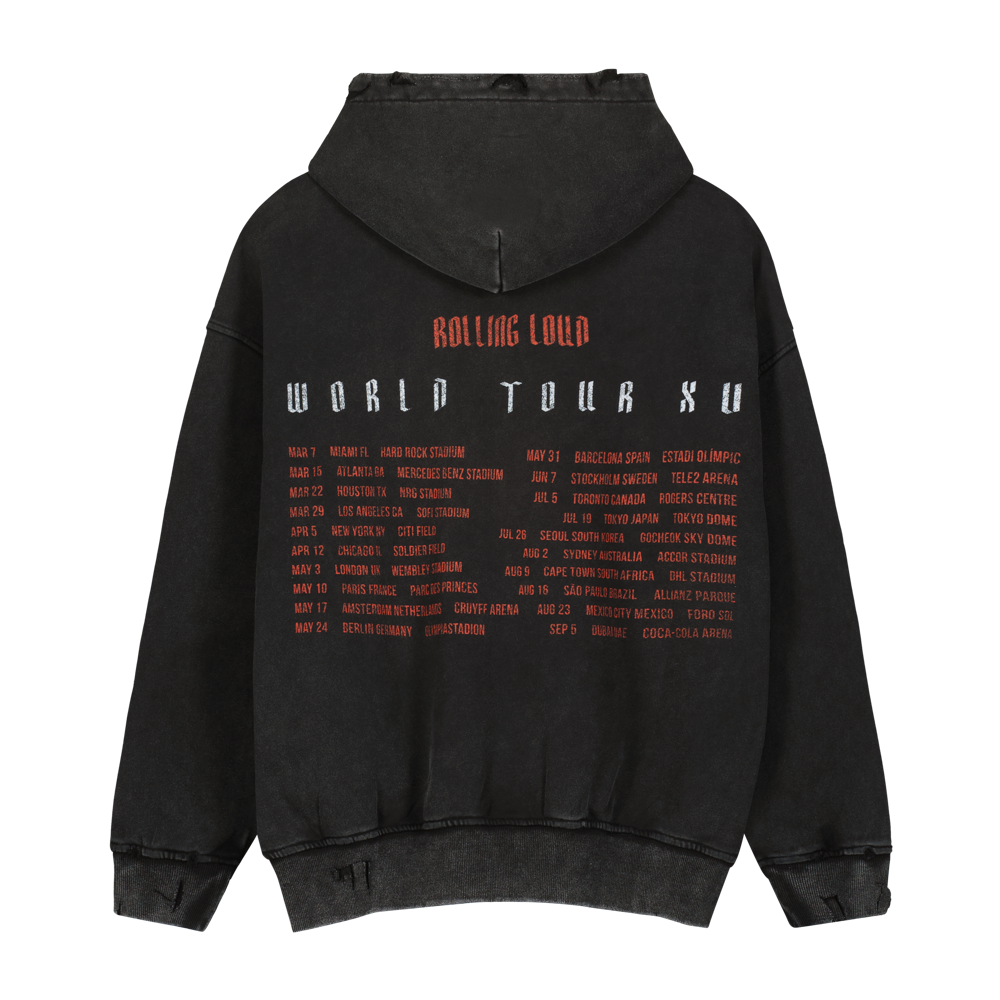 VOODOO SKELETON VINTAGE HOODIE
