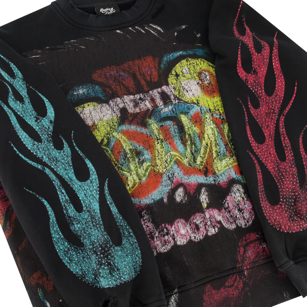 VORTEX PROPERTY VINTAGE CREWNECK