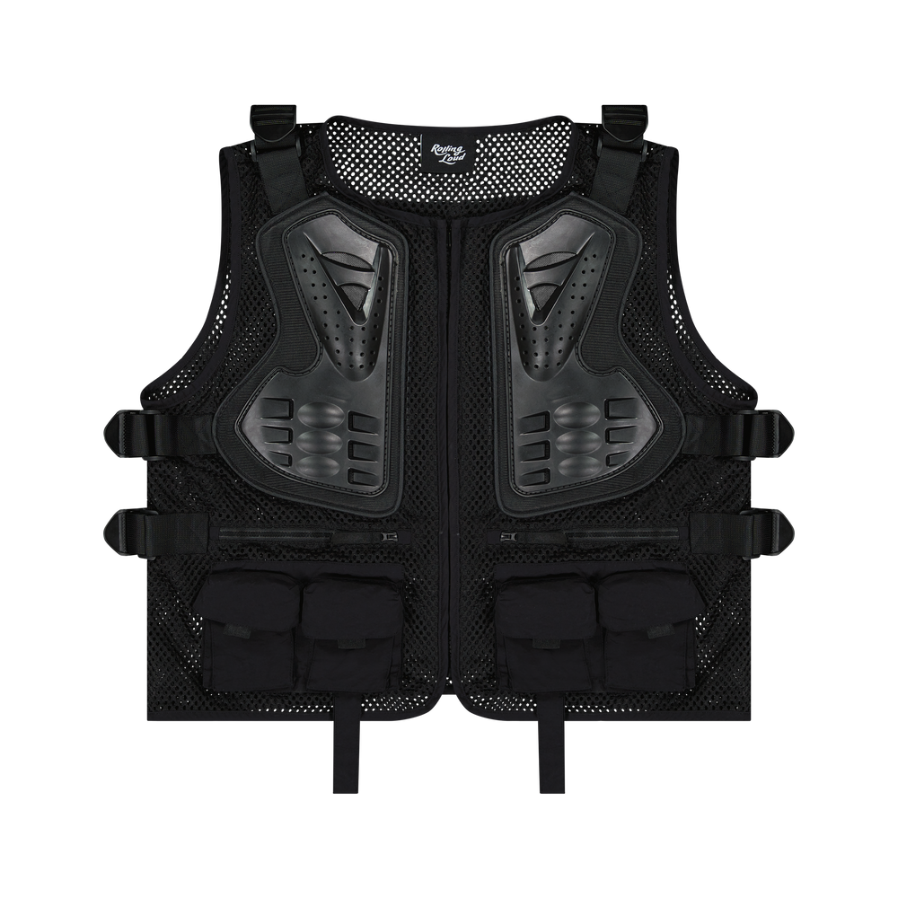 RL Plated Black Tactical Vest