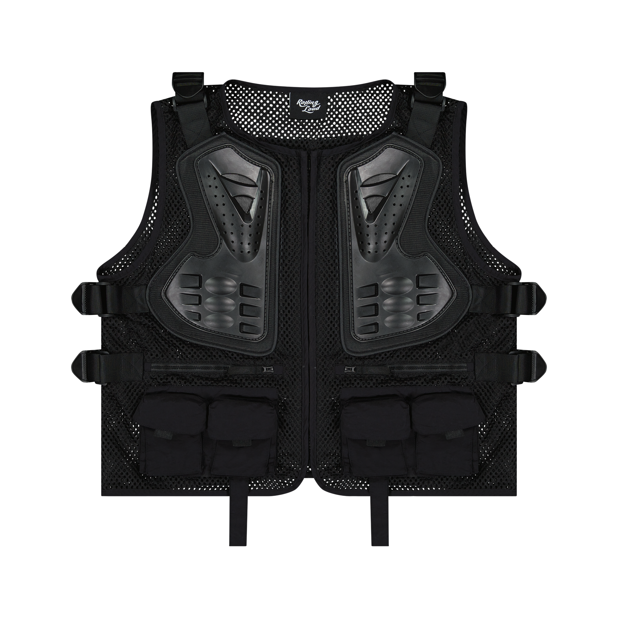 RL Plated Black Tactical Vest
