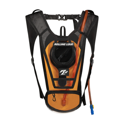 RL  Clear Orange Hydration Backpack - Festival Approved