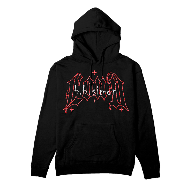 RL x BB Simon Swarovski Crystal Wings Black Pullover