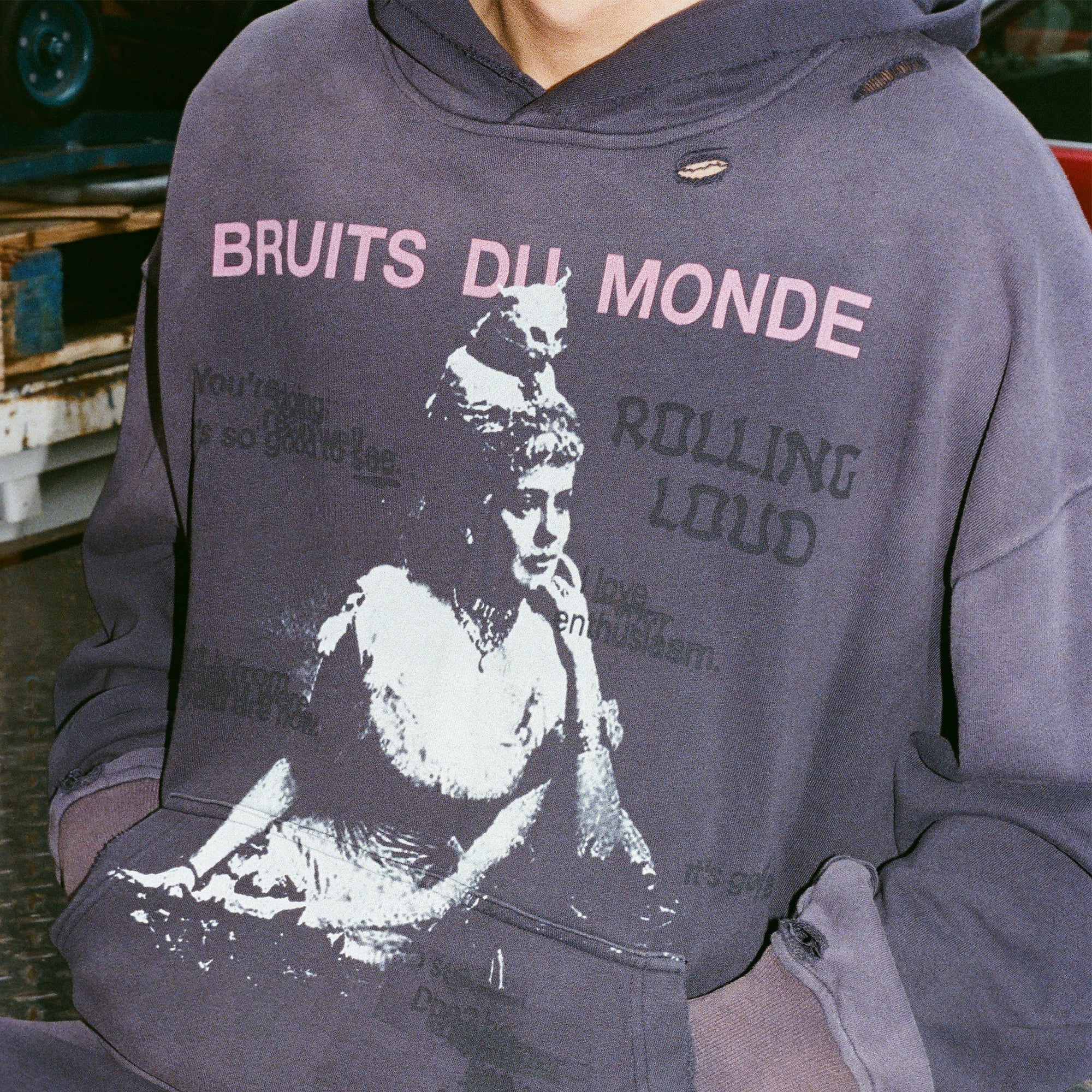 WITHOUT A TRACE HOODIE