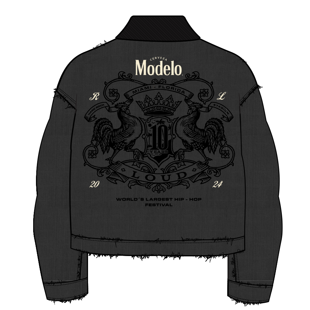 RL X Modelo Miami 24 Signature Black Work Jacket ( Online & On-site Exclusive )