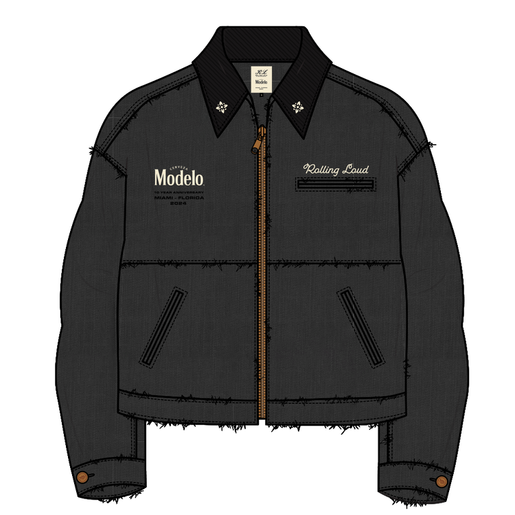 RL X Modelo Miami 24 Signature Black Work Jacket ( Online & On-site Exclusive )