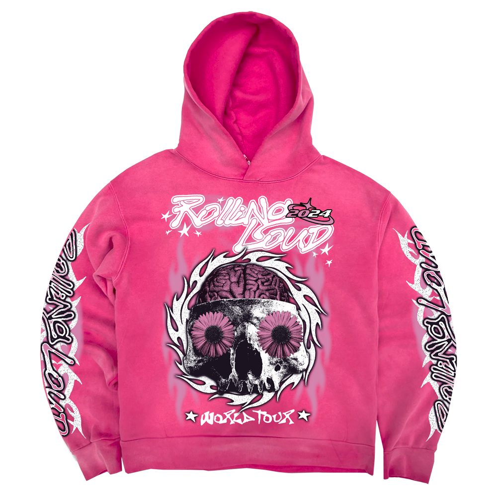 RL 24 Worldwide Faded Rose PO Hoodie