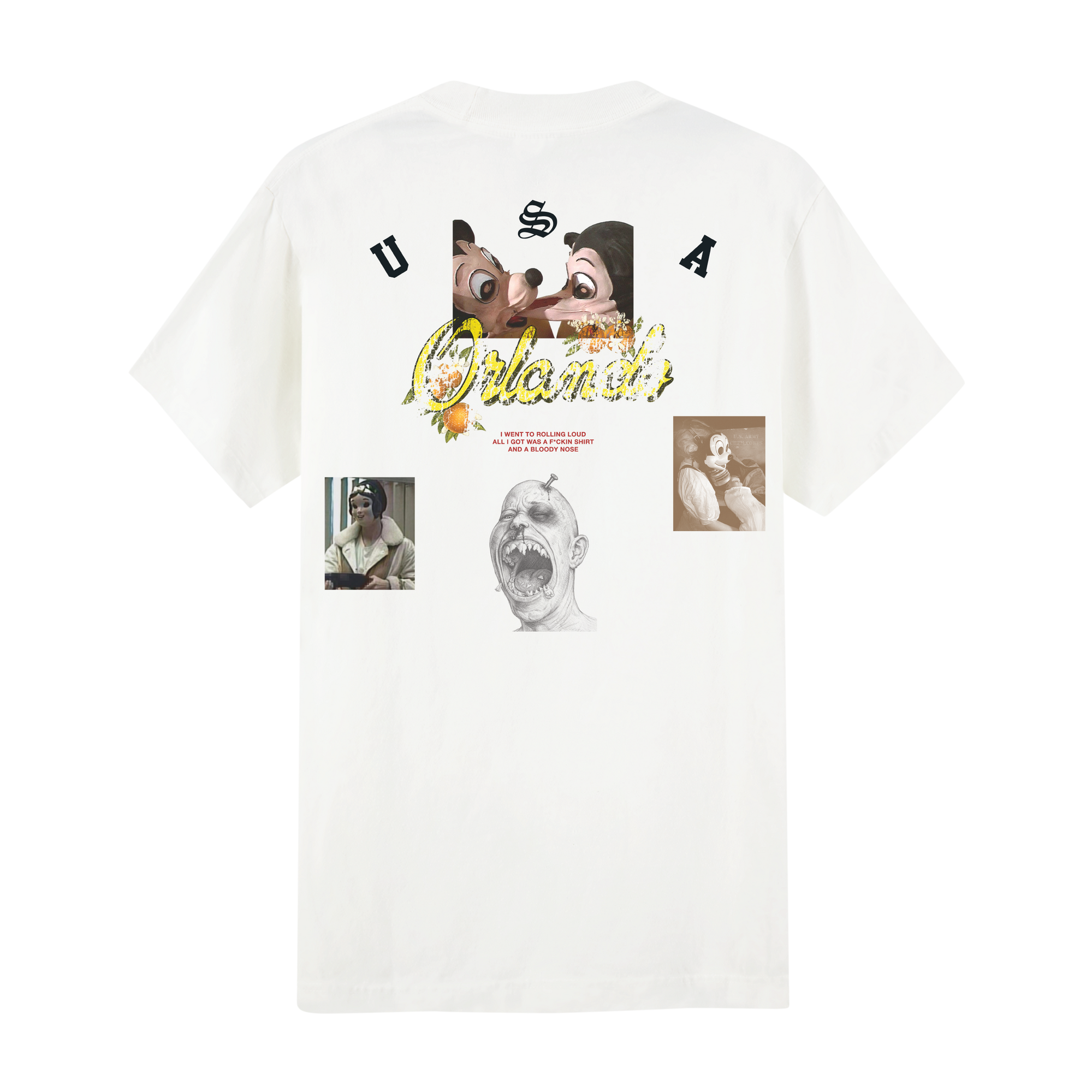 Warped Dsny Ivory Tee