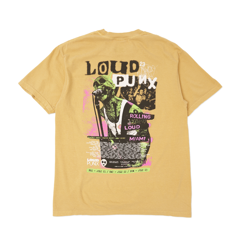 RL Loud Punx Mustard Tee