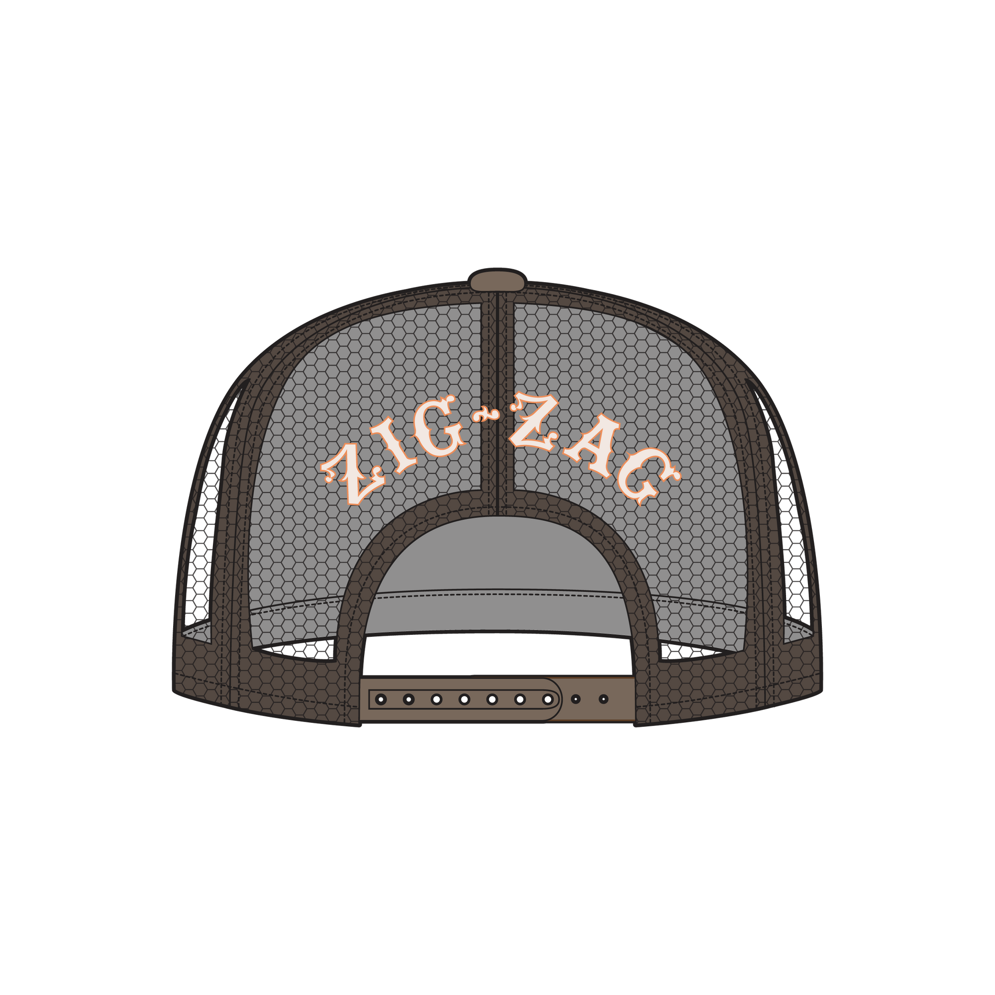 RL X ZIG-ZAG LOGO HAT