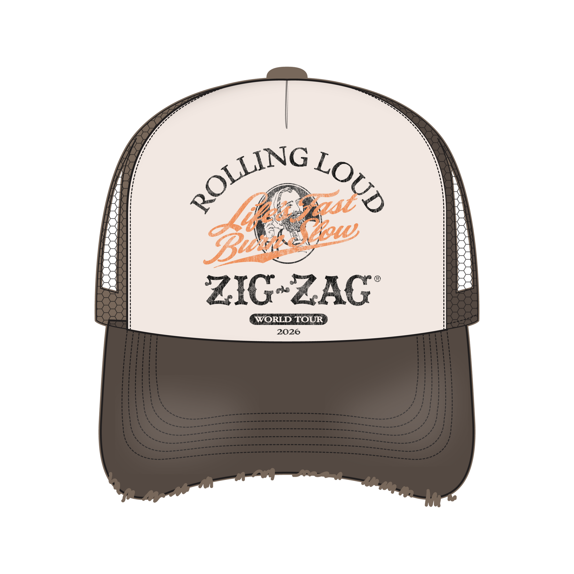 RL X ZIG-ZAG LOGO HAT