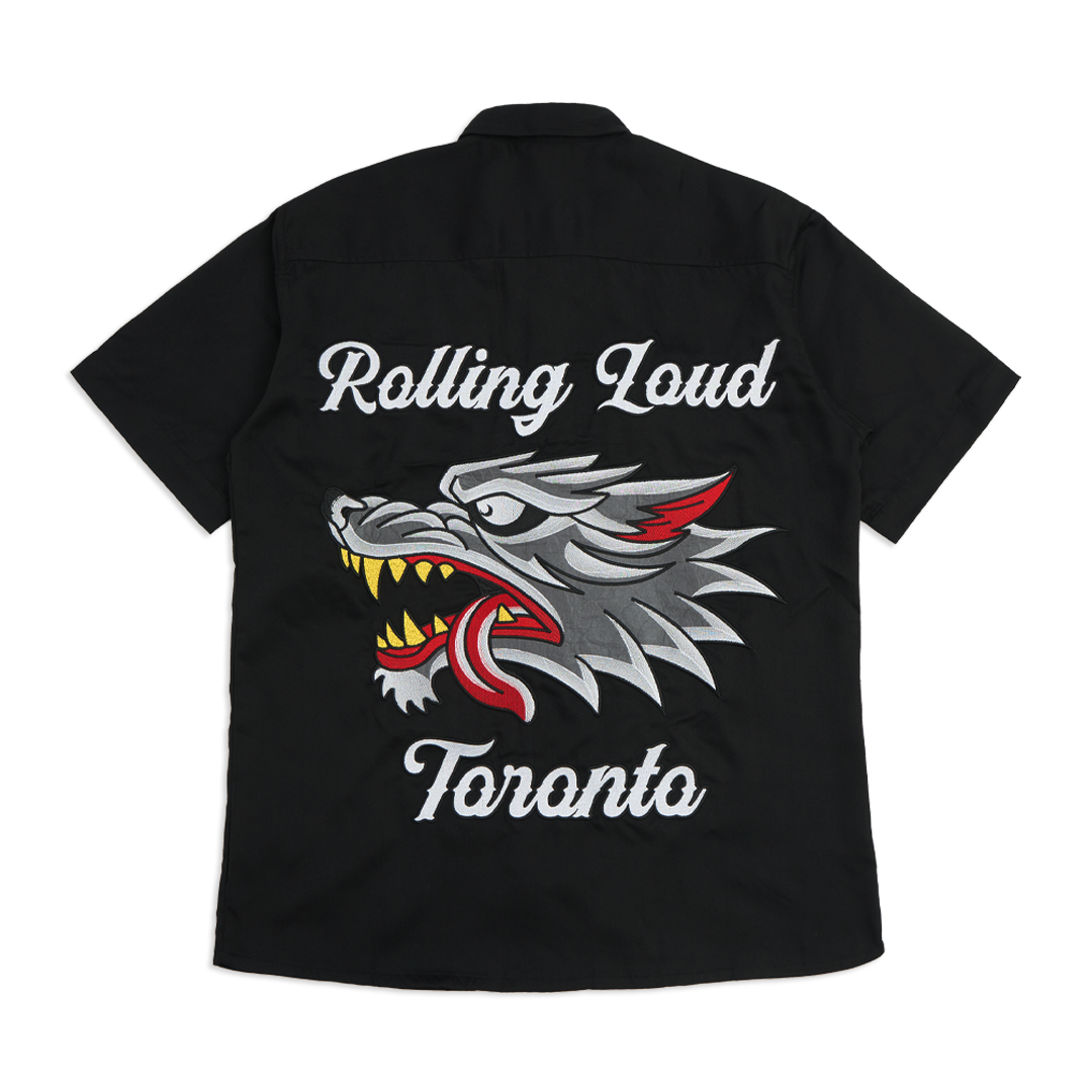 RL Wolf Bowling Shirt Toronto 22' Black
