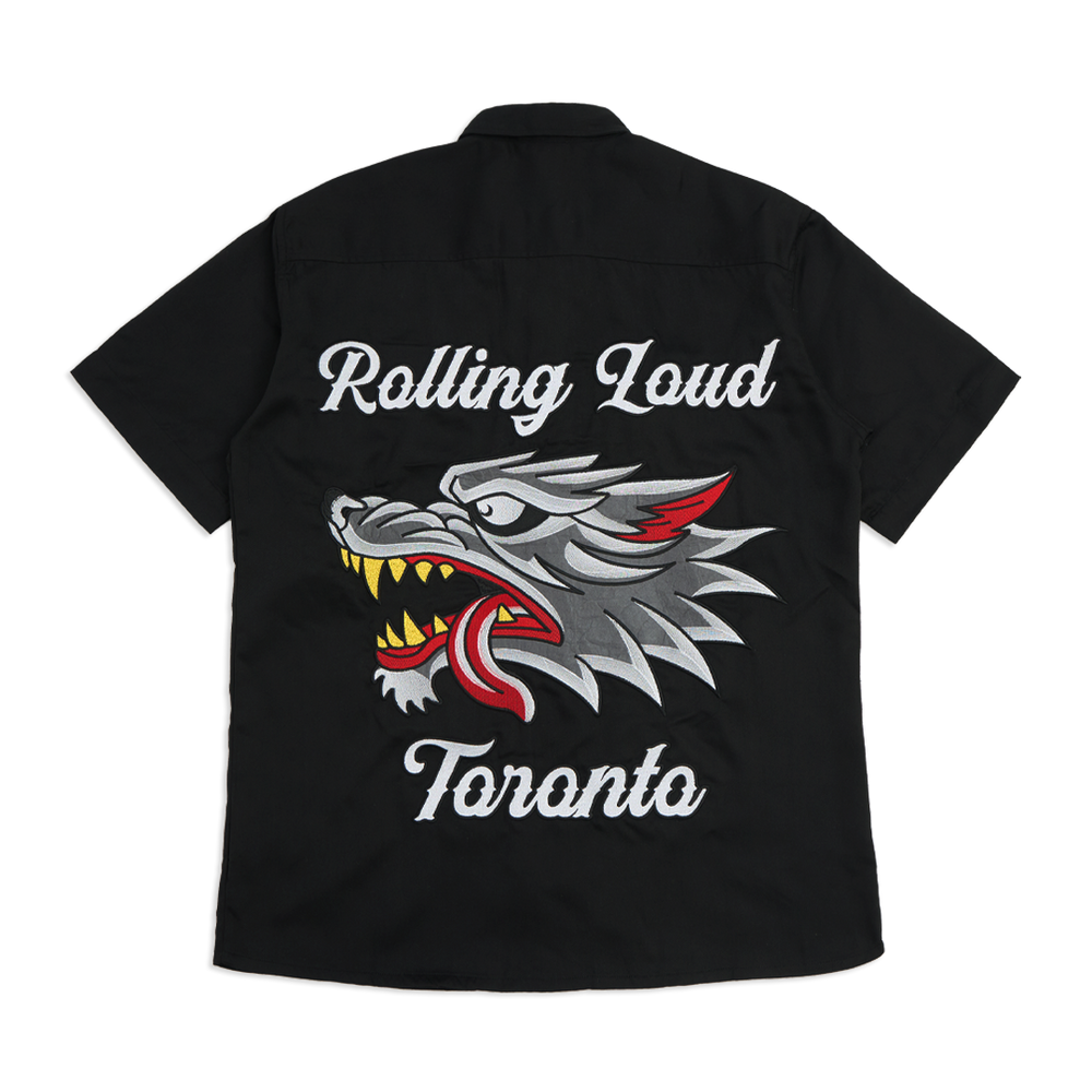 RL Wolf Bowling Shirt Toronto 22' Black