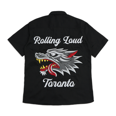 RL Wolf Bowling Shirt Toronto 22' Black