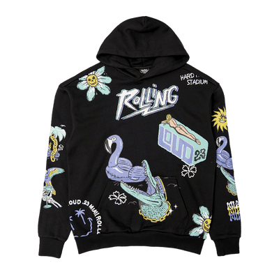 RL Miami 23 Sunshine Delight Black Lineup Hoodie