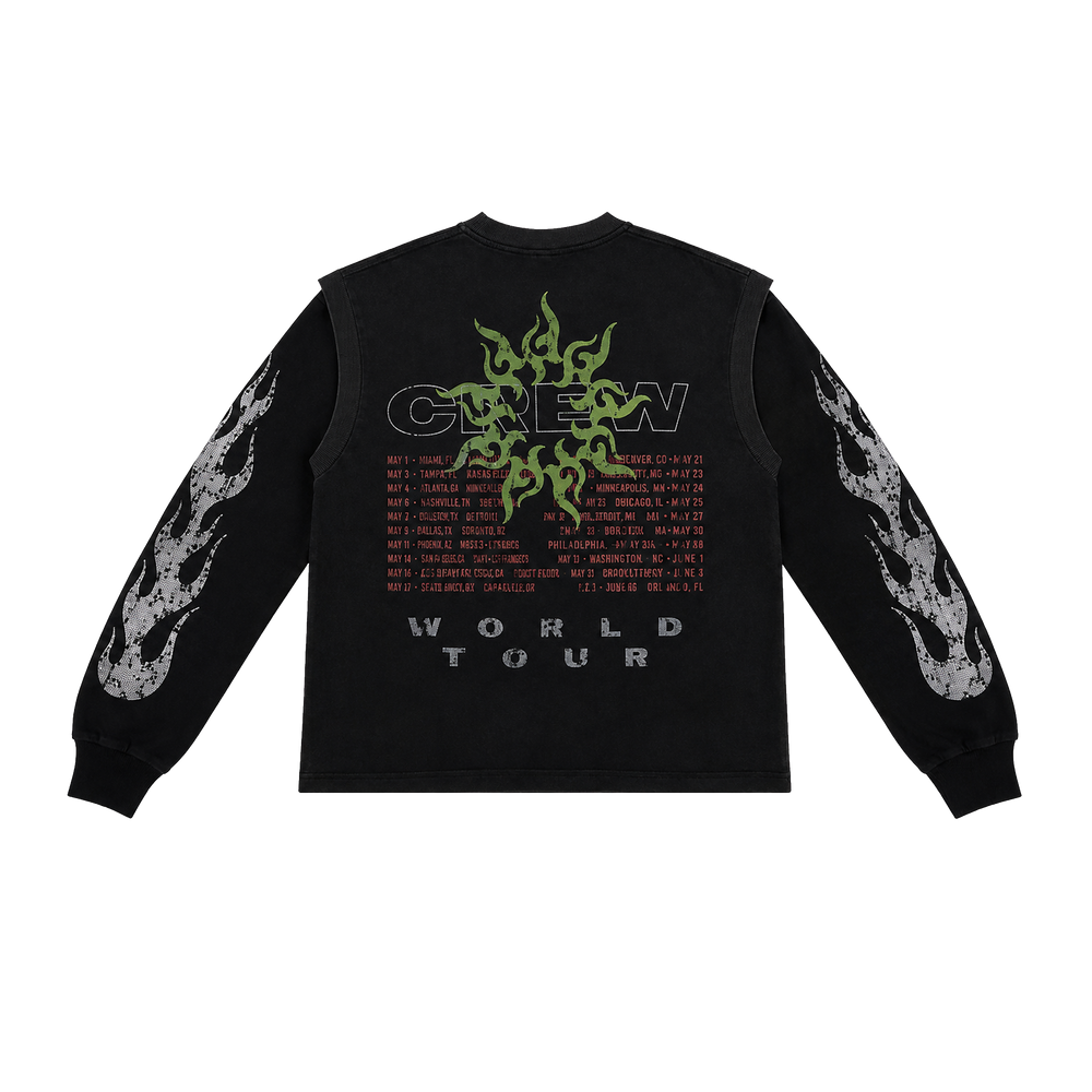 RL BAND LAYERED LONG SLEEVE