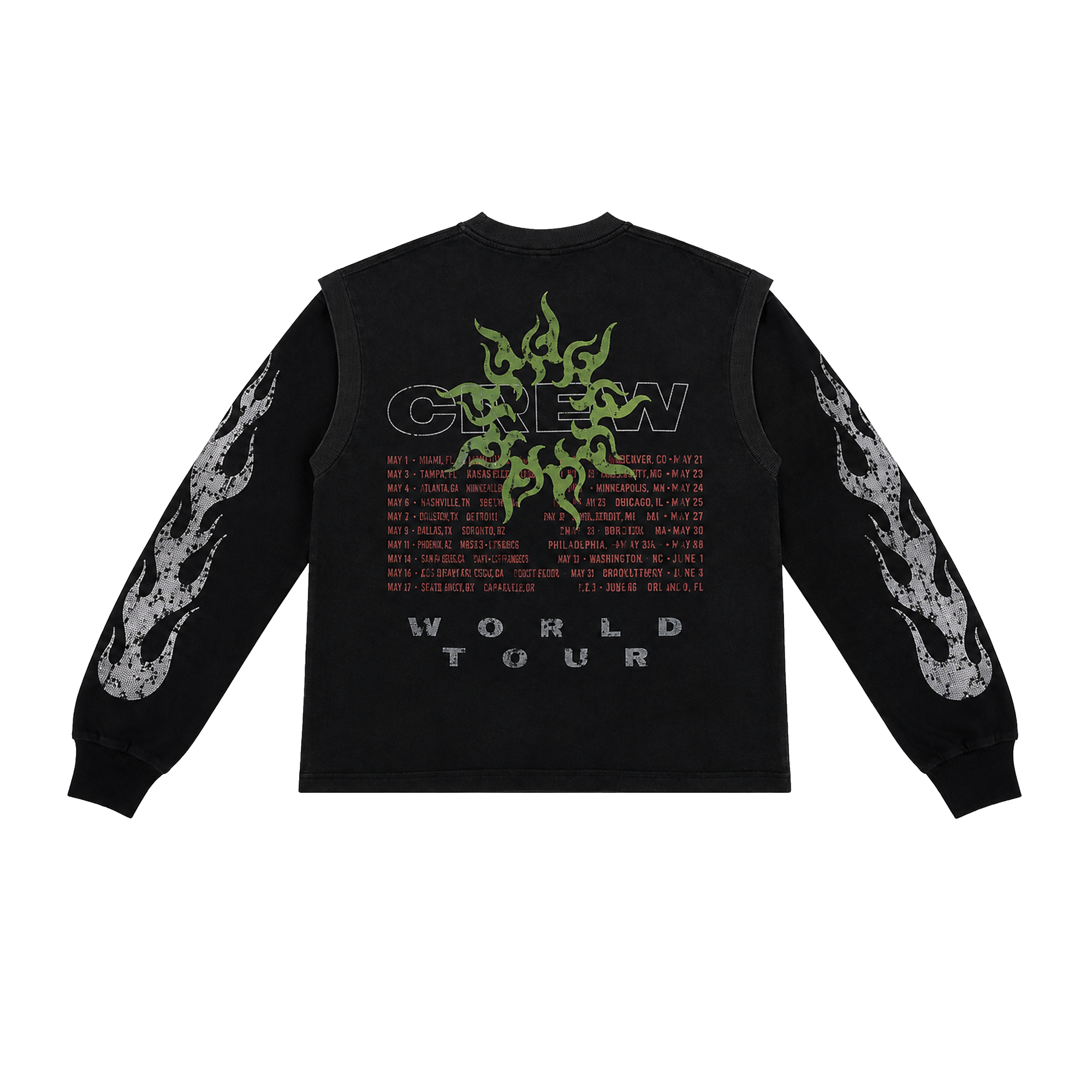 RL BAND LAYERED LONG SLEEVE