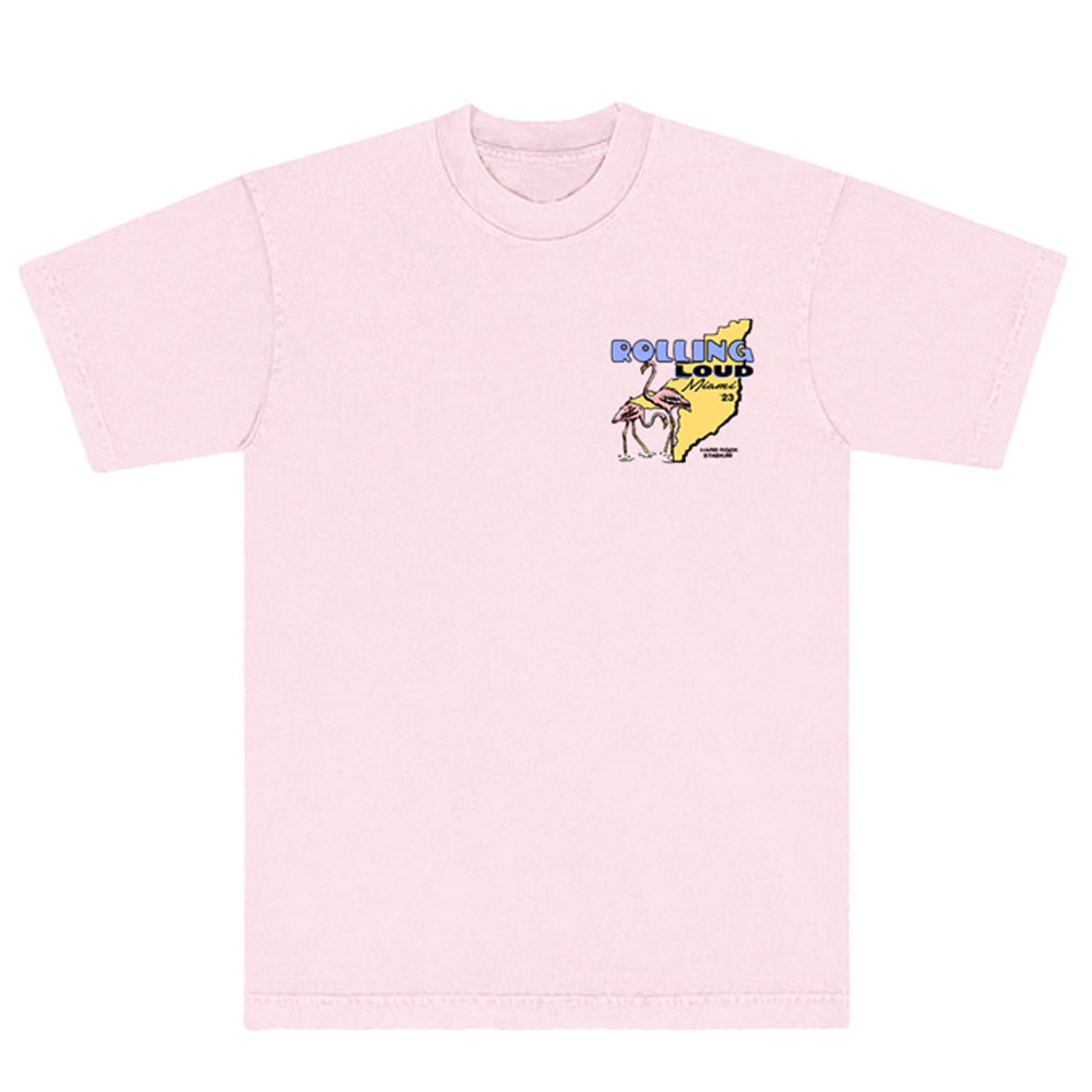 RL Miami 23 Magic City Light Pink Tee