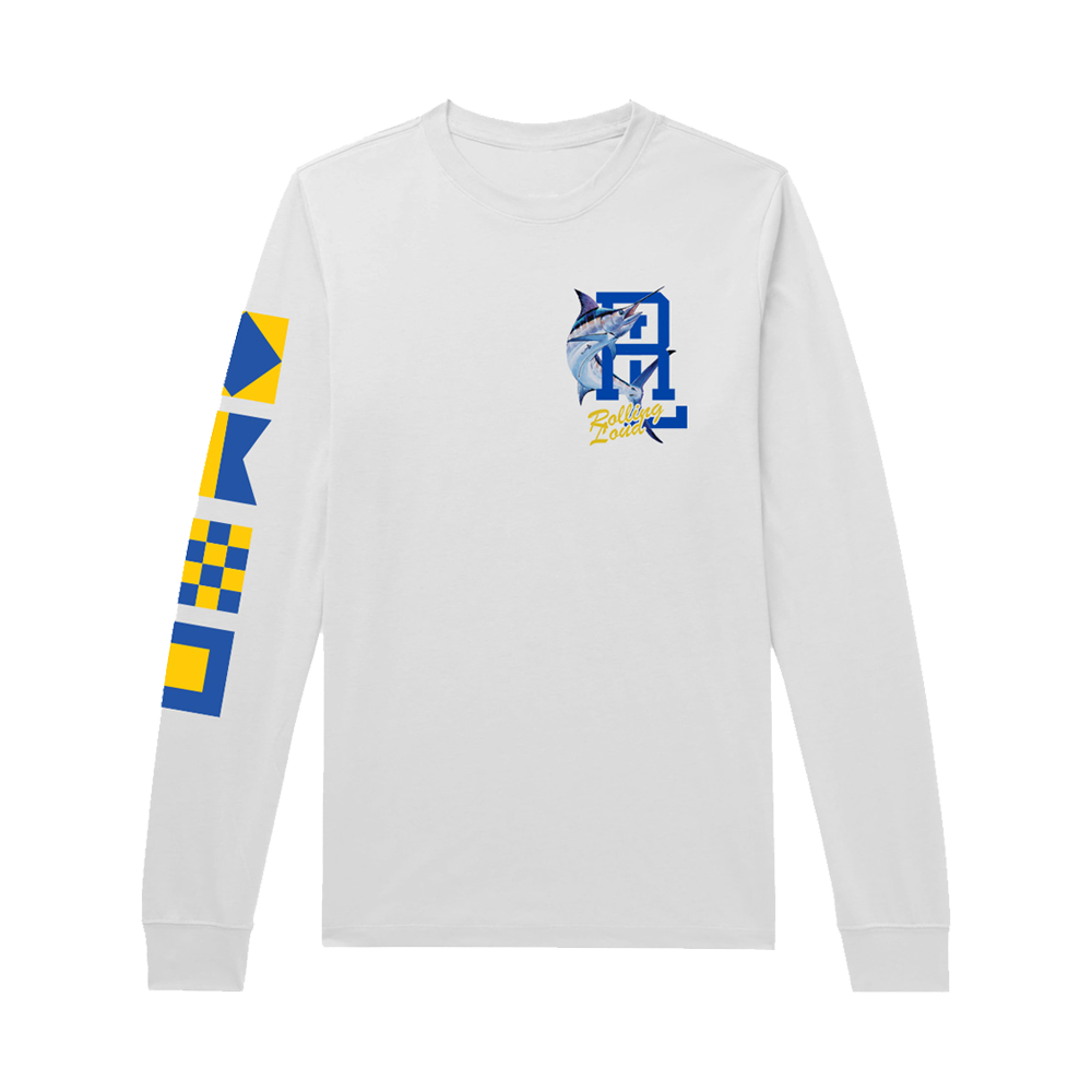 RL Miami 23 Marlins UV White LS