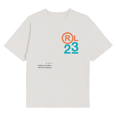 RL Miami 23 Circle White Tee