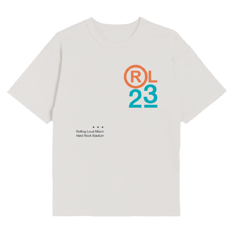 RL Miami 23 Circle White Tee