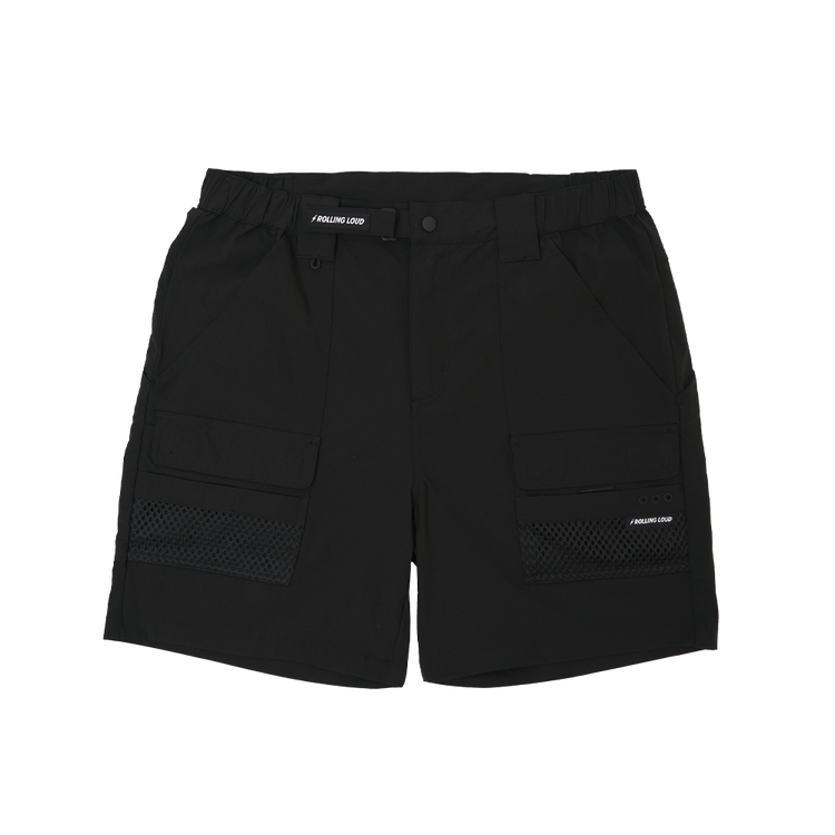 RL Black Mesh Shorts