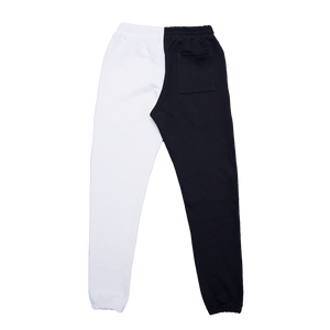 RL Miami 23 Double Trouble Split Black & White Sweatpants