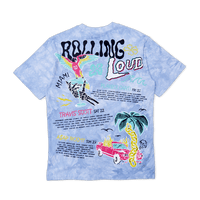 RL Miami 23 Sunshine Delight Cloud Dye Lineup Tee